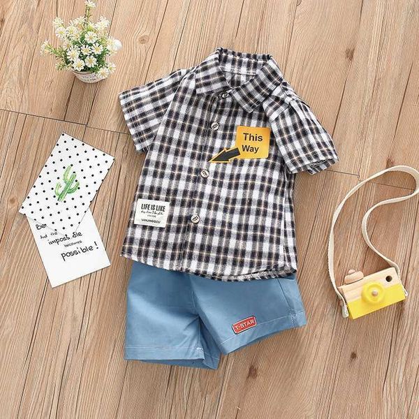 yearold toddler two piece set fashion plaid shorts boys outfit summer kids sets baby boy clothing children's suit, White
yearold toddler two piece set fashion plaid shorts boys outfit summer kids sets baby boy clothing children's suit, White