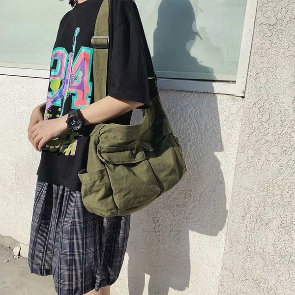 shoulder bags retro women's stray tote messenger bag diagonal bag shoulder japanese girl student canvas green leisure commuter large-ca
shoulder bags retro women's stray tote messenger bag diagonal bag shoulder japanese girl student canvas green leisure commuter large-ca