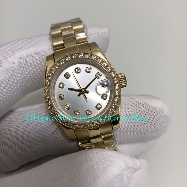 watch for women with box 26mm 18kt yellow gold silver dial diamond bezel bracelet ladies automatic women's asia mechanical lady women w, Slivery;golden
watch for women with box 26mm 18kt yellow gold silver dial diamond bezel bracelet ladies automatic women's asia mechanical lady women w, Slivery;golden