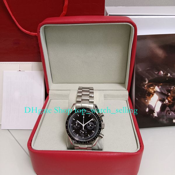 chronograph watches for men's black dial quartz chrono stainless steel bracelet professional sport folding clasp with box men watch men, Slivery;black
chronograph watches for men's black dial quartz chrono stainless steel bracelet professional sport folding clasp with box men watch men, Slivery;black