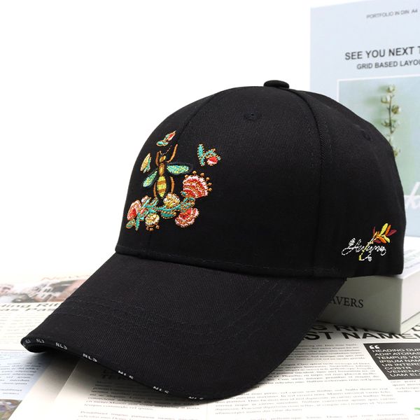 ball caps brand women's floral baseball cap spring summer casual cotton bee embroidery for women bone gorras q1161 230211, Blue;gray
ball caps brand women's floral baseball cap spring summer casual cotton bee embroidery for women bone gorras q1161 230211, Blue;gray