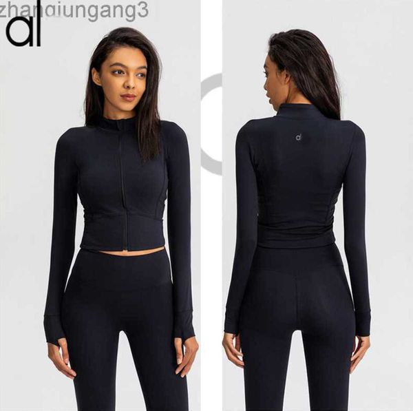 designer alos sports coat women's tight yoga suit quick drying long sleeve zipper cardigan running fitness jacket
designer alos sports coat women's tight yoga suit quick drying long sleeve zipper cardigan running fitness jacket