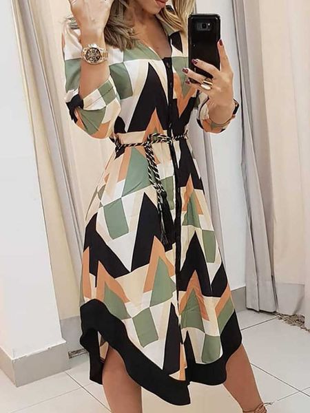 party dresses colorblock geo print women asymmetrical casual shirt dress office lady long sleeve elegant workwear dresses t230210, White;black
party dresses colorblock geo print women asymmetrical casual shirt dress office lady long sleeve elegant workwear dresses t230210, White;black