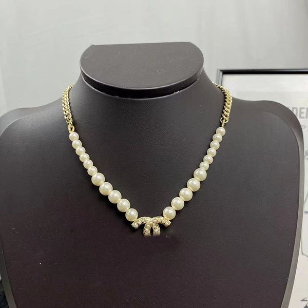 18 style double letter pendant necklaces 18k gold brand plated crysatl pearl rhinestone sweater necklace for charm women wedding party jewer, Silver
18 style double letter pendant necklaces 18k gold brand plated crysatl pearl rhinestone sweater necklace for charm women wedding party jewer, Silver