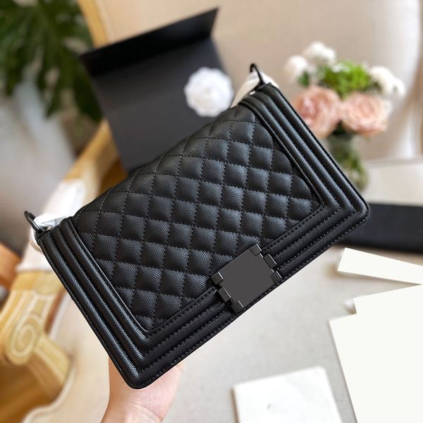 womens caviar leather boy flap panda bags purse classic quilted plaid full black hardware chain shoulder crossbody sacoche pocket luxury des
womens caviar leather boy flap panda bags purse classic quilted plaid full black hardware chain shoulder crossbody sacoche pocket luxury des