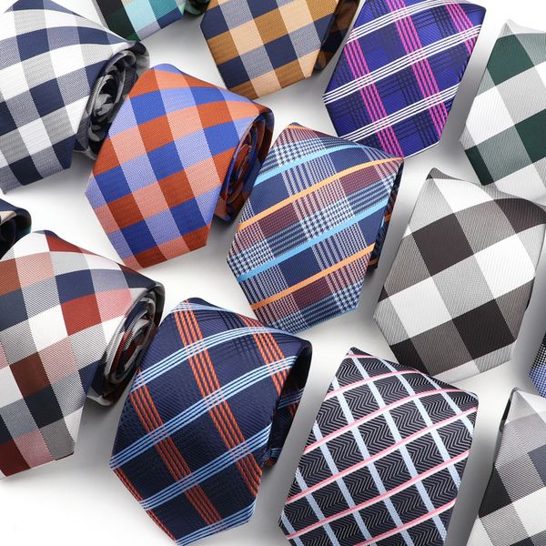 bolo ties men s classic plaid tie luxury stripe 8cm jacquard necktie all match cravat for business wedding party daily wear accessory 230211, Red
bolo ties men s classic plaid tie luxury stripe 8cm jacquard necktie all match cravat for business wedding party daily wear accessory 230211, Red