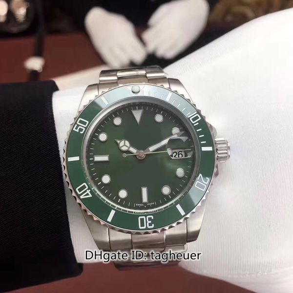 6 style u1f factory mens watch st9 40mm 116610 116610ln 116610lv 116613 oyster stainless steel ceramic luminova watches mechanical automatic, Slivery;brown
6 style u1f factory mens watch st9 40mm 116610 116610ln 116610lv 116613 oyster stainless steel ceramic luminova watches mechanical automatic, Slivery;brown