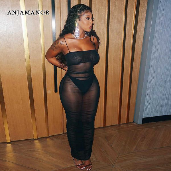 casual dresses anjamanor sheer mesh black maxi dresses for women stylish gowns party night club outfits ruched bodycon dress d85-bc14 t23021, Black;gray
casual dresses anjamanor sheer mesh black maxi dresses for women stylish gowns party night club outfits ruched bodycon dress d85-bc14 t23021, Black;gray