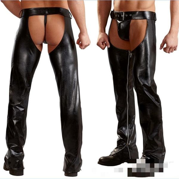 other panties new europe and america men's fun open crotch leather pants, nightclub stage ds performance pu leather open crotch pants, Black;white
other panties new europe and america men's fun open crotch leather pants, nightclub stage ds performance pu leather open crotch pants, Black;white
