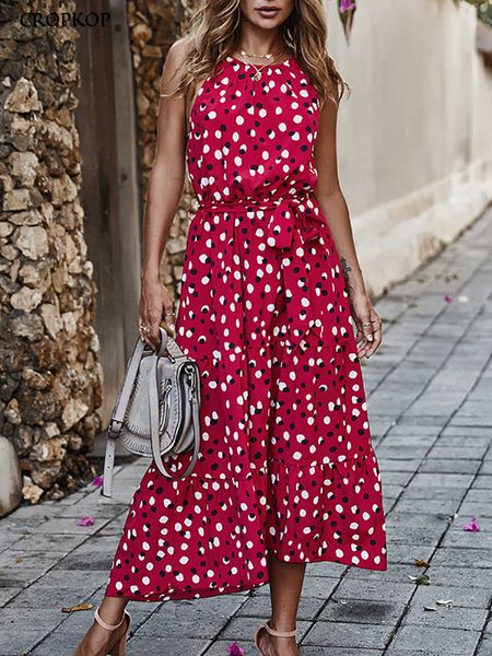 party dresses summer women polka-dot long dress beach dresses strapless casual white midi sundress 2022 red summer vacation clothes for wome, White;black
party dresses summer women polka-dot long dress beach dresses strapless casual white midi sundress 2022 red summer vacation clothes for wome, White;black