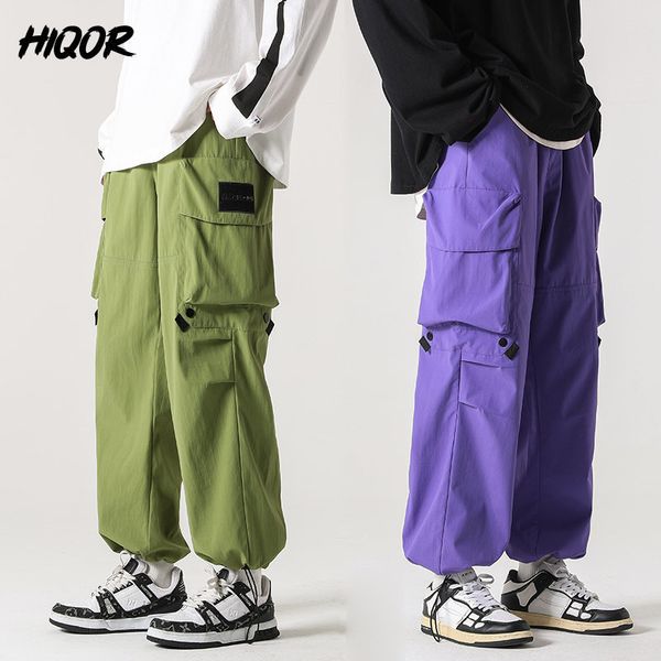 men s pants hiqor fashion harem streetwear green big pocket overalls men spring harajuku style purple loose casual man trousers 230211, Black
men s pants hiqor fashion harem streetwear green big pocket overalls men spring harajuku style purple loose casual man trousers 230211, Black