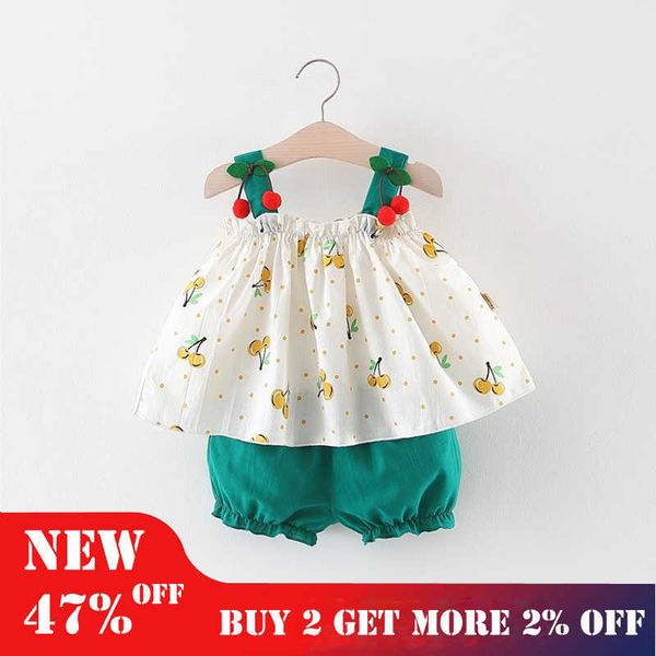 girls clothing sets new summer sleeveless print cherry vest shorts pcs for kids clothes suit baby outfits children dress wear, White
girls clothing sets new summer sleeveless print cherry vest shorts pcs for kids clothes suit baby outfits children dress wear, White
