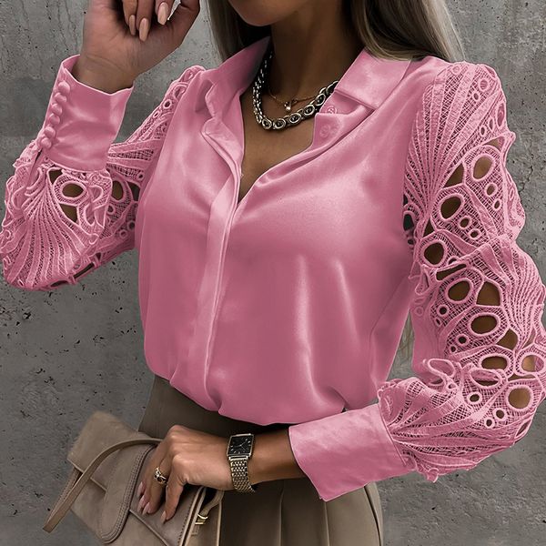 women's blouses shirts chic vintage hollow out lace women shirt white long sleeve elegant blouse women fashion loose green pink button
women's blouses shirts chic vintage hollow out lace women shirt white long sleeve elegant blouse women fashion loose green pink button