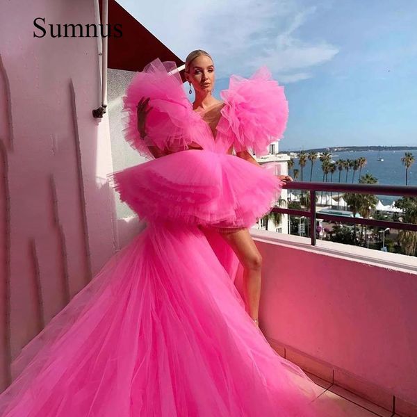 party dresses pink prom deep v neck high low special occasion fashion gowns backless pageant dress tiered tulle long gown 230211, White;black
party dresses pink prom deep v neck high low special occasion fashion gowns backless pageant dress tiered tulle long gown 230211, White;black