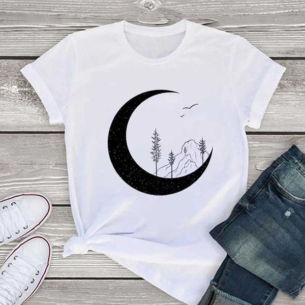 t-shirts b16 t-shirt women aesthetic moon print fashion harajuku girl casual white t shirt 2021 new summer female tshirt clothing t230209, Blue
t-shirts b16 t-shirt women aesthetic moon print fashion harajuku girl casual white t shirt 2021 new summer female tshirt clothing t230209, Blue