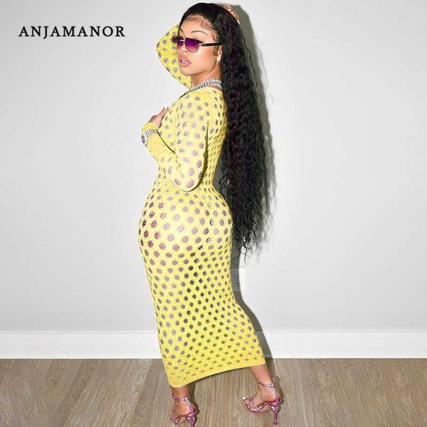 casual dresses anjamanor hollow out hole long sleeve maxi dresses for women party night club outfits yellow black bodycon dress d36-cd42 t23, Black;gray
casual dresses anjamanor hollow out hole long sleeve maxi dresses for women party night club outfits yellow black bodycon dress d36-cd42 t23, Black;gray