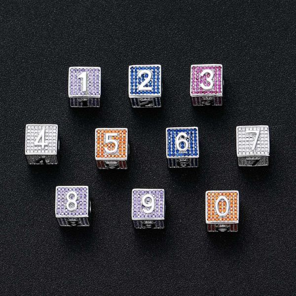26 english letters three-dimensional square necklace genuine gold plated copper inlaid with zircon color screen pendant, Silver
26 english letters three-dimensional square necklace genuine gold plated copper inlaid with zircon color screen pendant, Silver