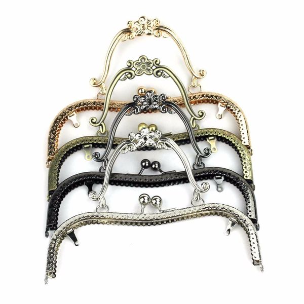 bag parts accessories 4 pcs/lot 20.5 cm bronze silver golden black plum blossom flower pattern metal purse frame kiss clasp handle bag acces
bag parts accessories 4 pcs/lot 20.5 cm bronze silver golden black plum blossom flower pattern metal purse frame kiss clasp handle bag acces