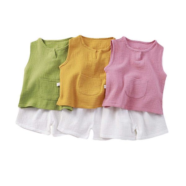 clothing sets boys girls summer outfit clothes baby sleeveless set shirt soft muslin cotton suit pants pc years, White
clothing sets boys girls summer outfit clothes baby sleeveless set shirt soft muslin cotton suit pants pc years, White