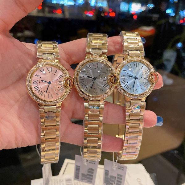 wristwatches elegant diamond blue balloon women watch quartz waterproof 316 steel diamonds aaa custom luxury designer brand 230211, Slivery;brown
wristwatches elegant diamond blue balloon women watch quartz waterproof 316 steel diamonds aaa custom luxury designer brand 230211, Slivery;brown