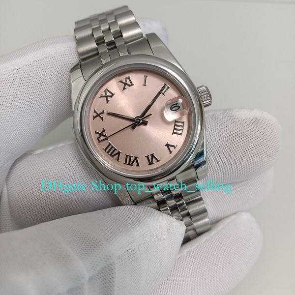 20 style watch of women automatic with box ladies 31mm pink dial stainless steel yellow gold bracelet folding clasp women's watches wri, Slivery;golden
20 style watch of women automatic with box ladies 31mm pink dial stainless steel yellow gold bracelet folding clasp women's watches wri, Slivery;golden