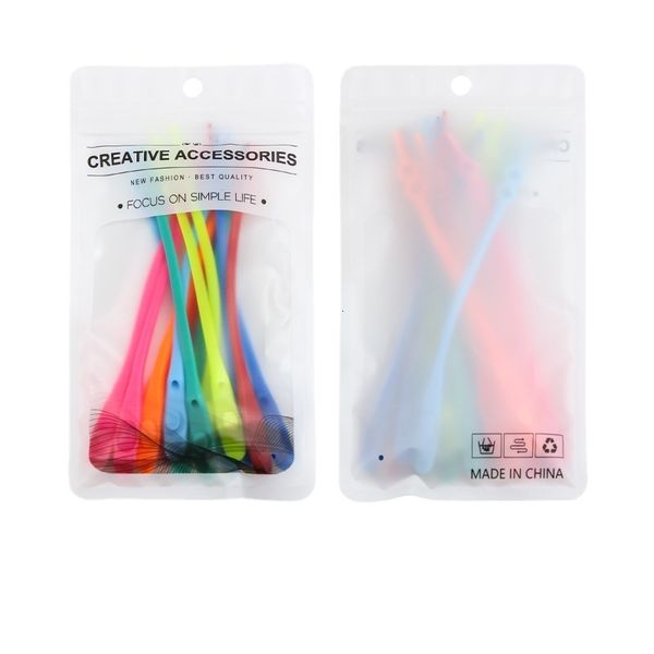 shoe parts accessories 14pcsset waterproof silicone lace safty s round elastic laces no tie lazy laces 230211, White;pink
shoe parts accessories 14pcsset waterproof silicone lace safty s round elastic laces no tie lazy laces 230211, White;pink