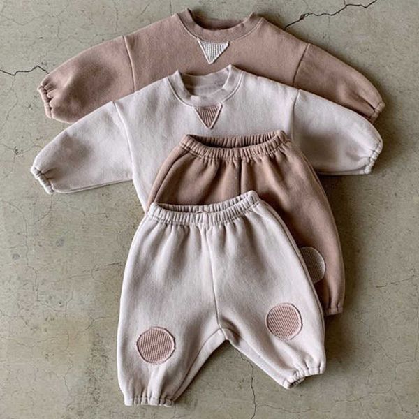 casual infant kids baby boys girls pcs clothes sets sweatshirt pants solid toddler spring autumn outfits clothing suit, White
casual infant kids baby boys girls pcs clothes sets sweatshirt pants solid toddler spring autumn outfits clothing suit, White