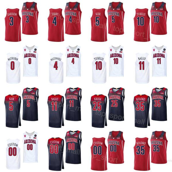 ncaa college basketball arizona wildcats jersey 0 bennedict mathurin 10 azuolas tubelis 35 christian koloko 25 kerr kriisa 4 dalen terry 11, Black
ncaa college basketball arizona wildcats jersey 0 bennedict mathurin 10 azuolas tubelis 35 christian koloko 25 kerr kriisa 4 dalen terry 11, Black