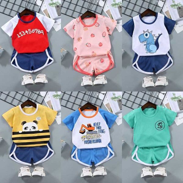 years new twopieces suits baby unsiex crew neck tshirts cartoon outfits infantil girls cotton casual sets summer clothing, White
years new twopieces suits baby unsiex crew neck tshirts cartoon outfits infantil girls cotton casual sets summer clothing, White