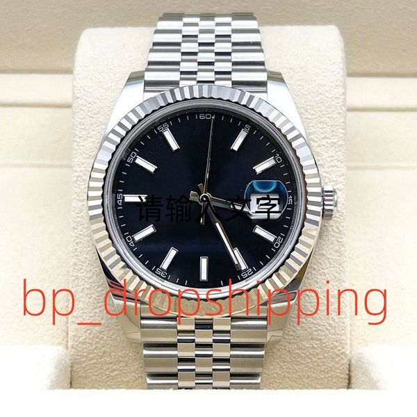 classic men watch 41mm black dial automatic mechanical jubilee strap stainless steel fluted bezel sapphire glass luminous sport wrsitwatches, Slivery;brown
classic men watch 41mm black dial automatic mechanical jubilee strap stainless steel fluted bezel sapphire glass luminous sport wrsitwatches, Slivery;brown