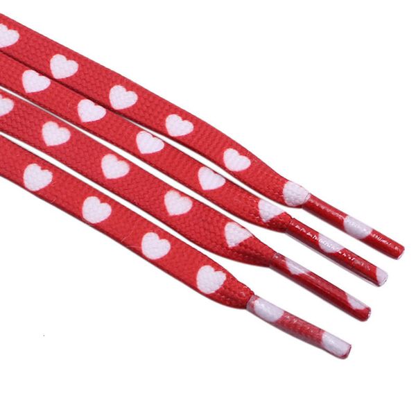 shoe parts accessories 10pairs lovers couples shoelaces 60180cm flat printed red white heart boot laces heat transfer et for a 1970s 230211, White;pink
shoe parts accessories 10pairs lovers couples shoelaces 60180cm flat printed red white heart boot laces heat transfer et for a 1970s 230211, White;pink