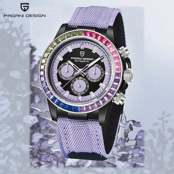 wristwatches pagani design luxury rainbow gem bezel mechanical wrist watch automatic sport chronograph waterproof women men 230211, Slivery;brown
wristwatches pagani design luxury rainbow gem bezel mechanical wrist watch automatic sport chronograph waterproof women men 230211, Slivery;brown
