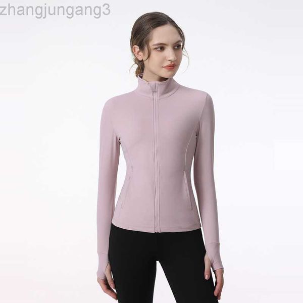 designer jacket alos yoga coat slimming and warm running cardigan sweat-absorbing quick-drying outdoor fitness long sleeve, Black;brown 
designer jacket alos yoga coat slimming and warm running cardigan sweat-absorbing quick-drying outdoor fitness long sleeve, Black;brown