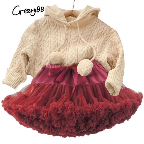 sets toddler fashion clothing suit girls clothes set spring knitting sweater pullover hoody tutu skirt two pieces boutique outfits, White
sets toddler fashion clothing suit girls clothes set spring knitting sweater pullover hoody tutu skirt two pieces boutique outfits, White