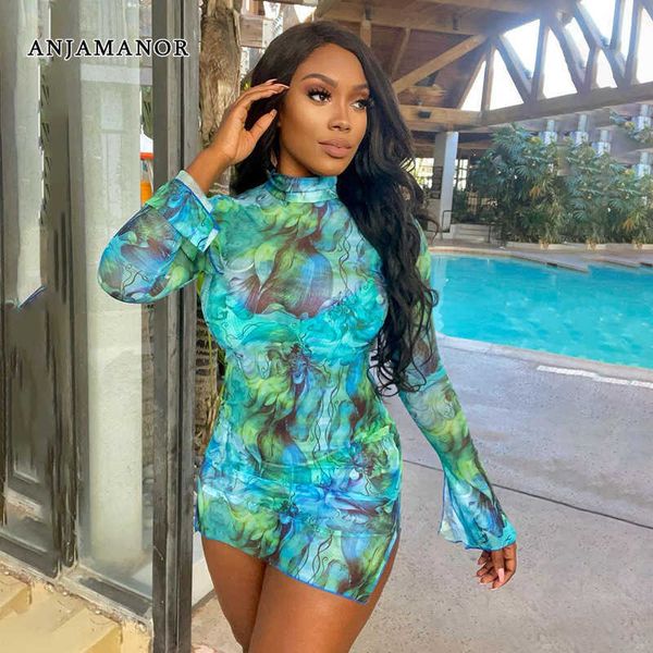 casual dresses anjamanor print mesh sheer bodycon dresses clubwear fashion trends women clothing long sleeve split mini dress d85-bb14 t2302, Black;gray
casual dresses anjamanor print mesh sheer bodycon dresses clubwear fashion trends women clothing long sleeve split mini dress d85-bb14 t2302, Black;gray