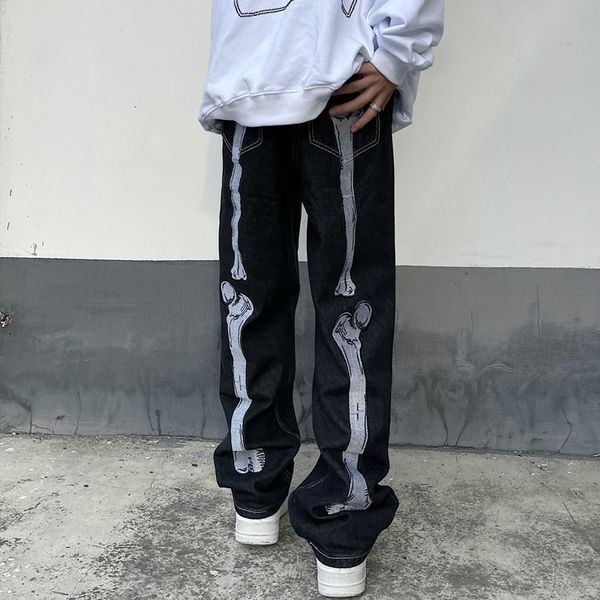 men's jeans skull y2k baggy pants streetwear hip hop man printed trendyol black skeleton trousers woman print casual vintage 230210, Blue
men's jeans skull y2k baggy pants streetwear hip hop man printed trendyol black skeleton trousers woman print casual vintage 230210, Blue