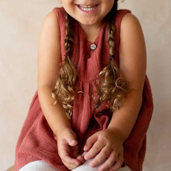 t-shirts cotton girls retro button up 2022 summer new toddler baby girl sleeveless casual blouse t230209, Blue
t-shirts cotton girls retro button up 2022 summer new toddler baby girl sleeveless casual blouse t230209, Blue