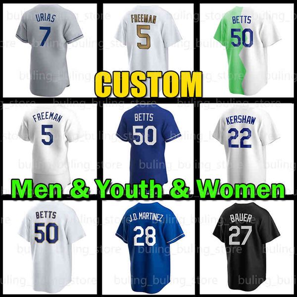50 mookie betts jersey 28 j.d. martinez 5 freddie an baseball julio urias los angeles clayton kershaw walker buehler dustin may dodgers trev, Blue;black 
50 mookie betts jersey 28 j.d. martinez 5 freddie an baseball julio urias los angeles clayton kershaw walker buehler dustin may dodgers trev, Blue;black