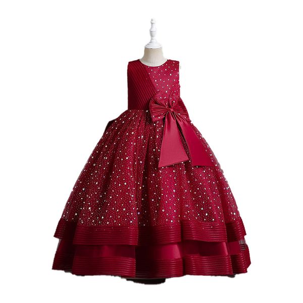 baby designer princess dress lace christmas banquet children's bow sequin diamond dress 4-13t bright red, Red;yellow
baby designer princess dress lace christmas banquet children's bow sequin diamond dress 4-13t bright red, Red;yellow