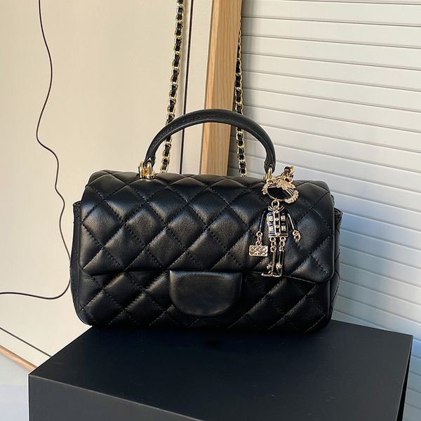 22p womens handle totes lambskin quilted bags with lion luck charm classic mini rectangular black purse ghw crossbody holder turn lock 8a ha
22p womens handle totes lambskin quilted bags with lion luck charm classic mini rectangular black purse ghw crossbody holder turn lock 8a ha