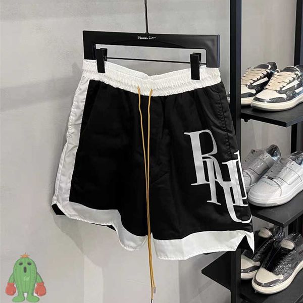 men's pants new multicolor shorts side patchwork border colorblock men women short pants, Black
men's pants new multicolor shorts side patchwork border colorblock men women short pants, Black