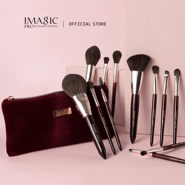 eye shadow imagic 12pcs makeup brush set with bag soft professional foundation powder blush women beauty make up cosmetic tool 230211
eye shadow imagic 12pcs makeup brush set with bag soft professional foundation powder blush women beauty make up cosmetic tool 230211