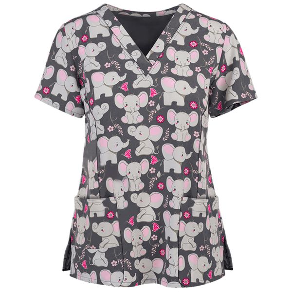women's blouses shirts animal printing working scrubs pet grooming uniforms cartoon beauty salon work clothing pet beauty uniform 2302, White
women's blouses shirts animal printing working scrubs pet grooming uniforms cartoon beauty salon work clothing pet beauty uniform 2302, White
