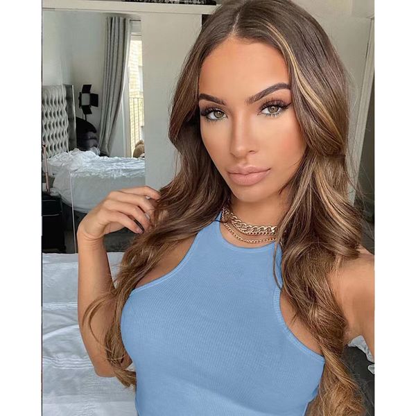 luxury designer t shirt womens clothes crew neck cotton summer casual sleeveless backless shirts vest sweaters fashion hip hop letter printe, White
luxury designer t shirt womens clothes crew neck cotton summer casual sleeveless backless shirts vest sweaters fashion hip hop letter printe, White