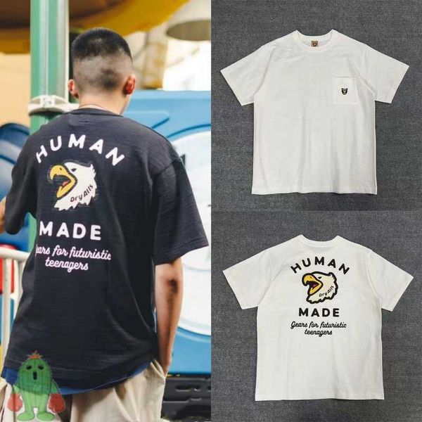 men's t-shirts human made t shirt new eagle print letters short sleeve tee japanese vintage loose tshirt j230210, White;black
men's t-shirts human made t shirt new eagle print letters short sleeve tee japanese vintage loose tshirt j230210, White;black