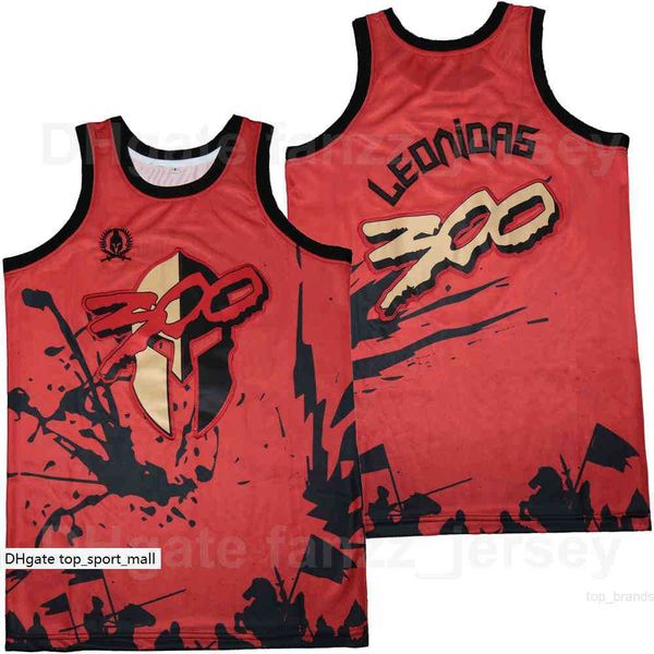 men movie film 300 king leonidas of sparta jersey basketball breathable team color red pure cotton for sport fans hiphop high school excelle, Black
men movie film 300 king leonidas of sparta jersey basketball breathable team color red pure cotton for sport fans hiphop high school excelle, Black