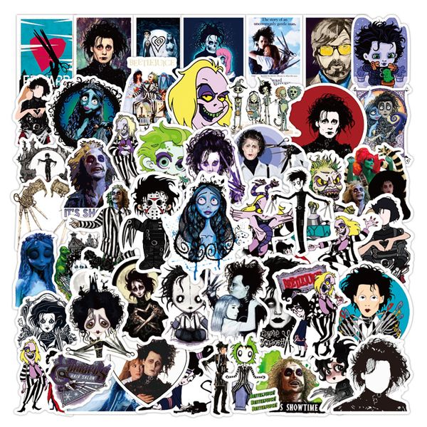 50pcs classic movie edward scissorhands stickers tim burton graffiti kids toy skateboard car motorcycle bicycle sticker decals wholesale
50pcs classic movie edward scissorhands stickers tim burton graffiti kids toy skateboard car motorcycle bicycle sticker decals wholesale