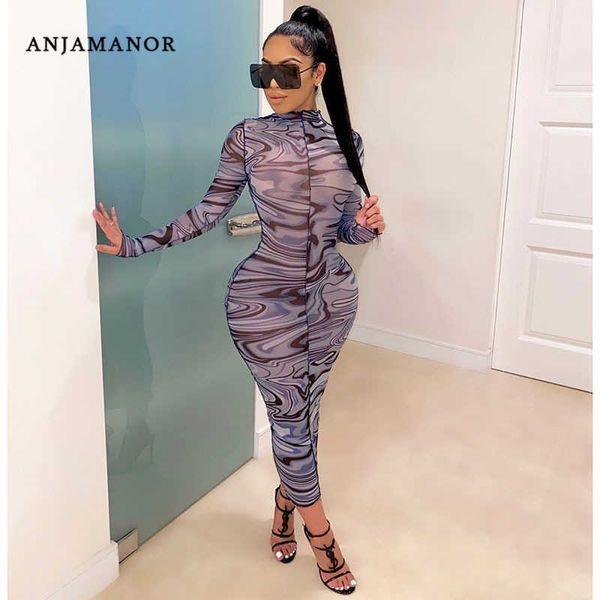 casual dresses anjamanor mesh dress for women fall 2020 fashion print long sleeve bodycon maxi dresses for party night club wear d6-bf17 t23, Black;gray
casual dresses anjamanor mesh dress for women fall 2020 fashion print long sleeve bodycon maxi dresses for party night club wear d6-bf17 t23, Black;gray