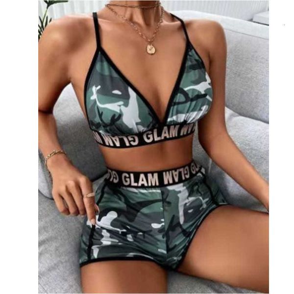 bikinipajamas women's camouflage style thin three-point bikini set passion seduction underwear, Red;black
bikinipajamas women's camouflage style thin three-point bikini set passion seduction underwear, Red;black