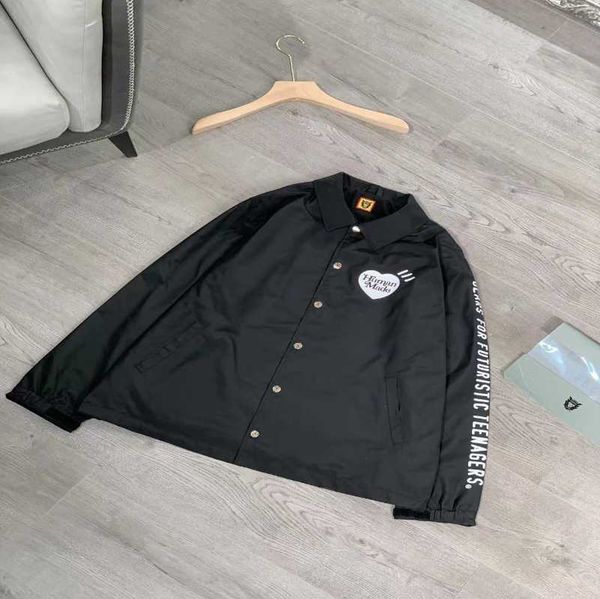 men's jackets 2023 new human made jacket waterproof windproof windbreaker button coats j230210, Black;brown
men's jackets 2023 new human made jacket waterproof windproof windbreaker button coats j230210, Black;brown